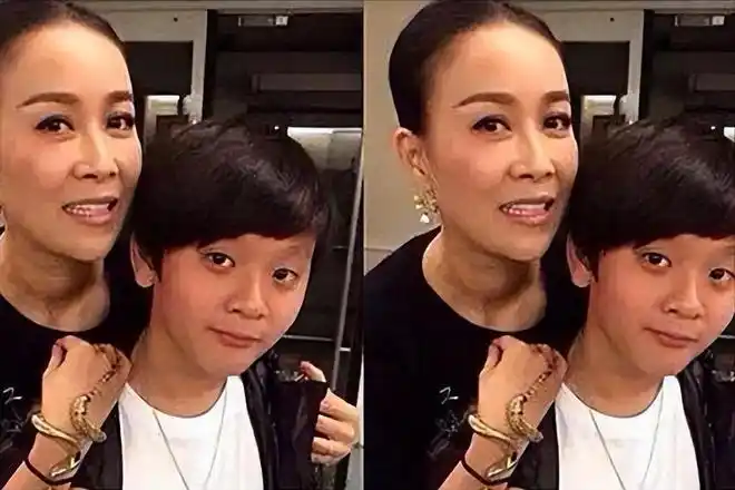 那英15岁儿子被曝光近照长相让人意外怪不得一直不想公开