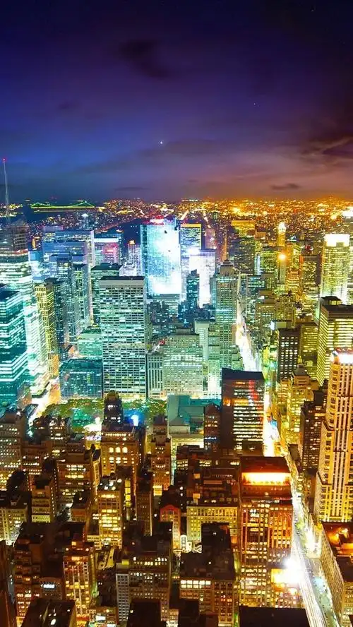 巴黎城市夜景 iphone 壁纸