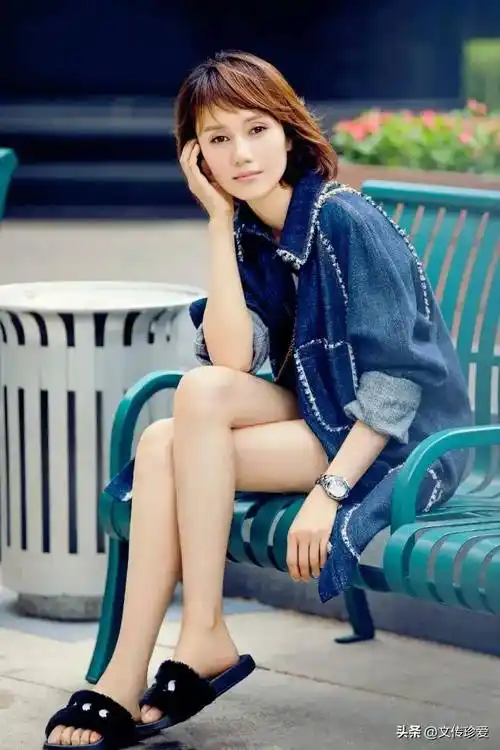 袁泉短发知性女神美得无法无天