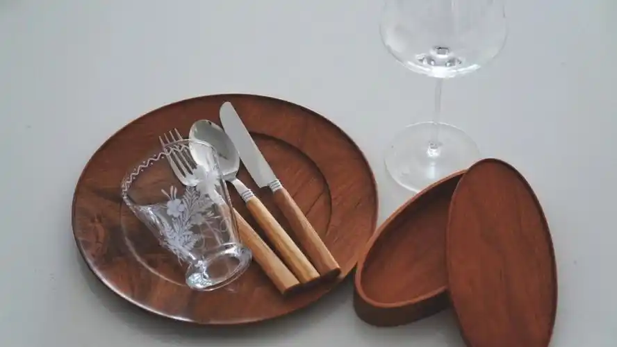 最近收到的一些小物件餐具中古