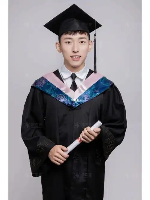 学士服照片这是送给自己的毕业快乐