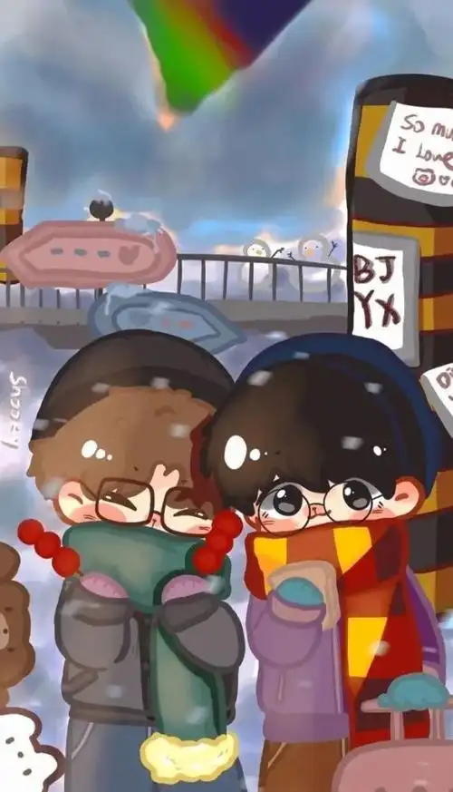 博君一肖动漫版壁纸