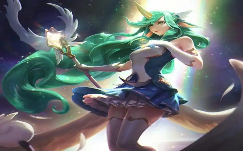 【lol奶妈索拉卡】三生有幸遇见你,愿尽余生都是你_哔哩哔哩 (゜-゜)