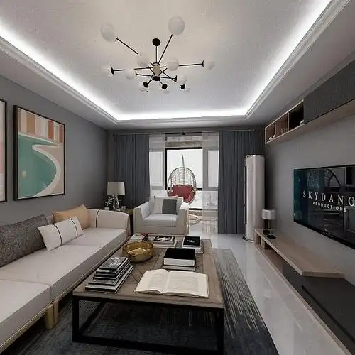 70平米两室一厅装修效果图大全