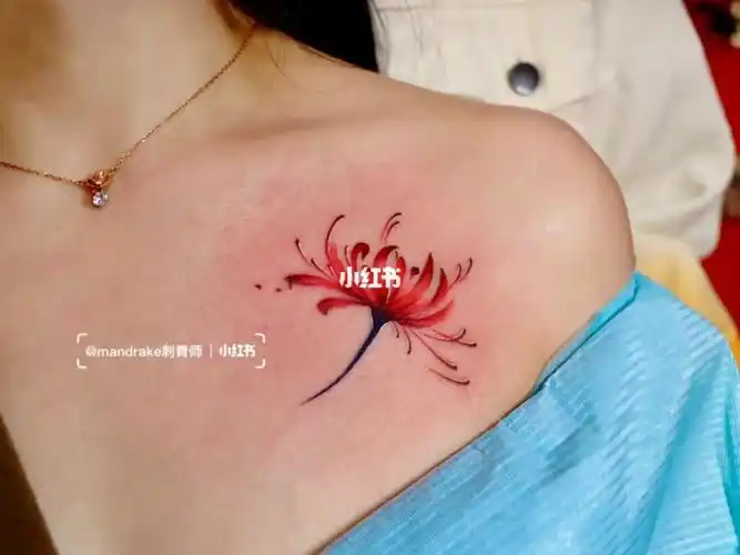 彼岸花纹身