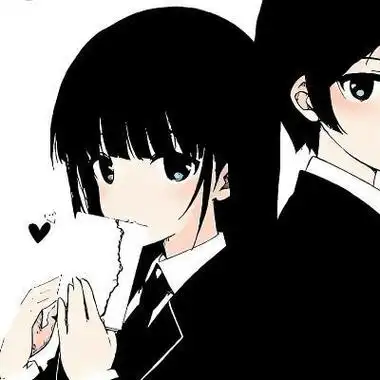 高冷情侣头像一男一女动漫