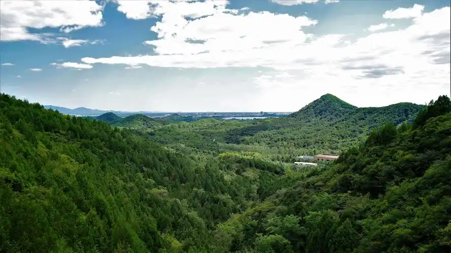 闲走北京之圣泉山最美的视角俯视怀柔怀柔区