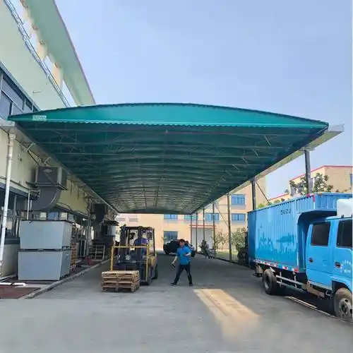 运城超长伸缩雨棚小汽车帐篷包邮