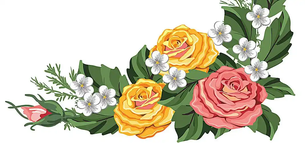 时尚花纹梦幻花纹底纹高清唯美背景素材下载_1920*900像素psd格式-90