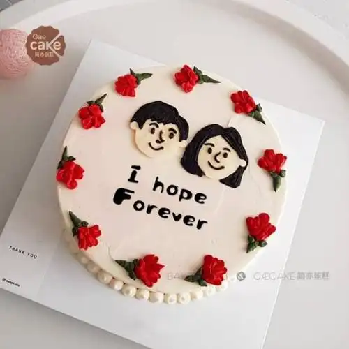 老婆过生日蛋糕图片 老婆送老公蛋糕图片 [12图] 第3页 -趣客厅