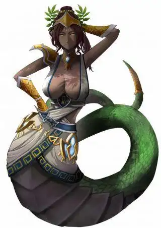 有和我一样一看蛇女的原画就把持不住的吗