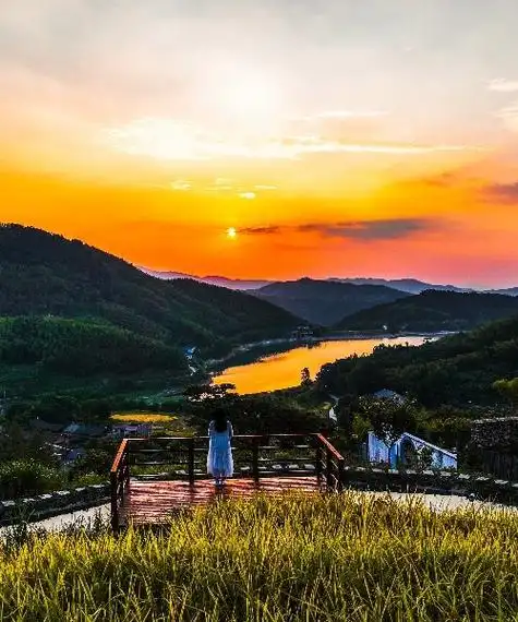 那些秋天治愈系风景就藏在明月山的色彩里