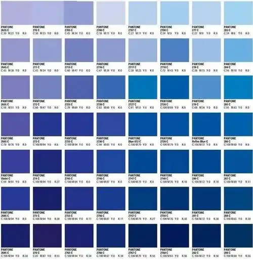 蓝色色彩理论里最基本的三原色之一也几乎主宰了艺术世界