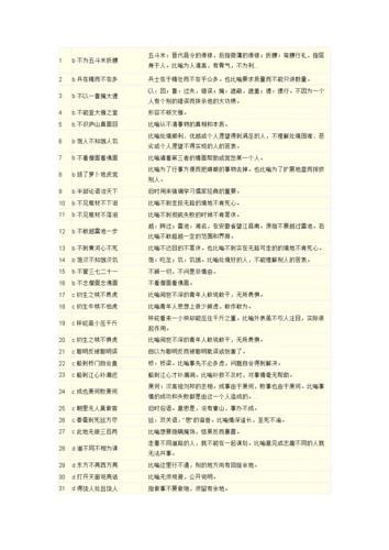 常说的七个字成语.doc