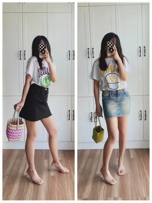 158小个子女生穿搭ganni