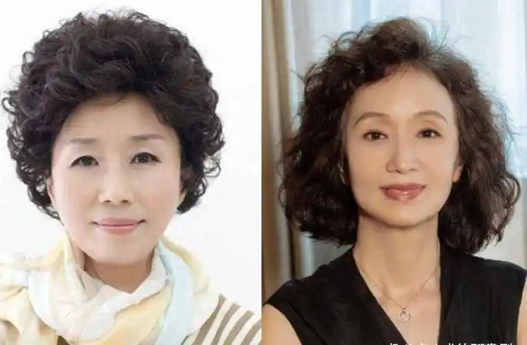 试试棕色小卷发,时髦又养眼_发型_老年人_效果