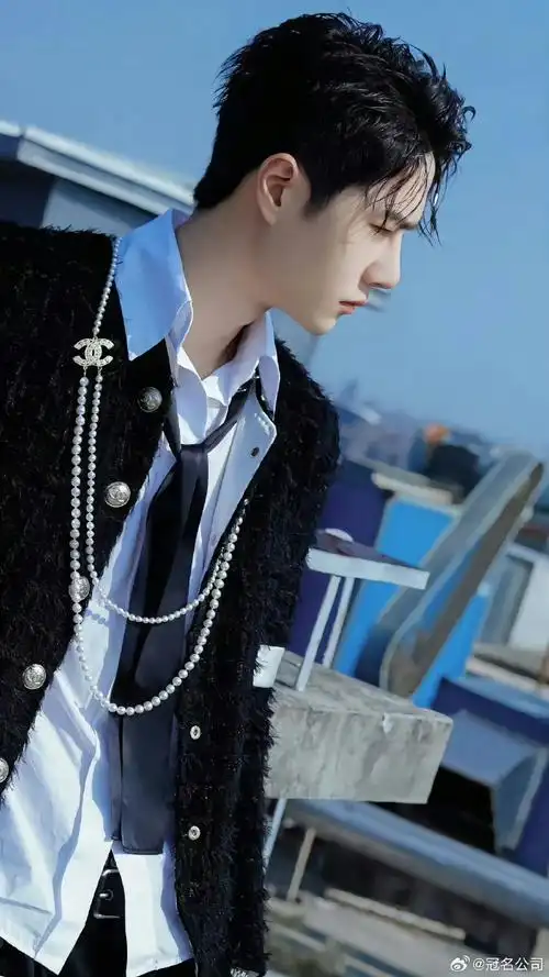 王一博超话#王一博香奈儿晚宴路透#·#向全世界安利王一博#一个字帅