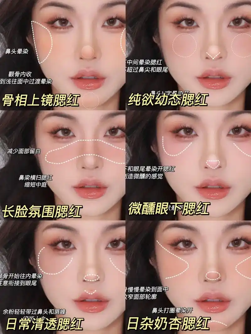 纯欲氛围感立马拿捏.#腮红 #腮红打法 - 抖音