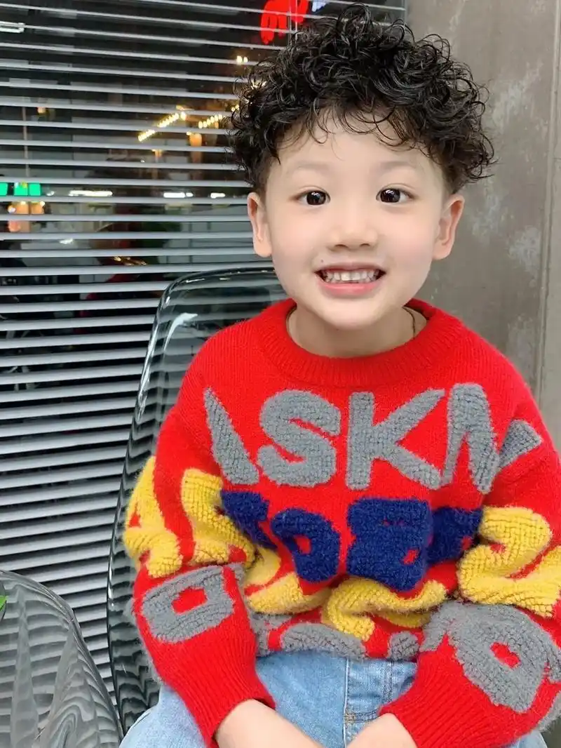 儿童烫发|男生卷发发型分享.儿童烫发|男生卷发发型分享 已经 - 抖音