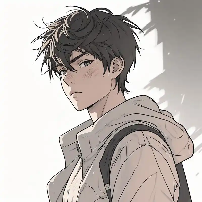 男生动漫头像,冷酷又帅气90