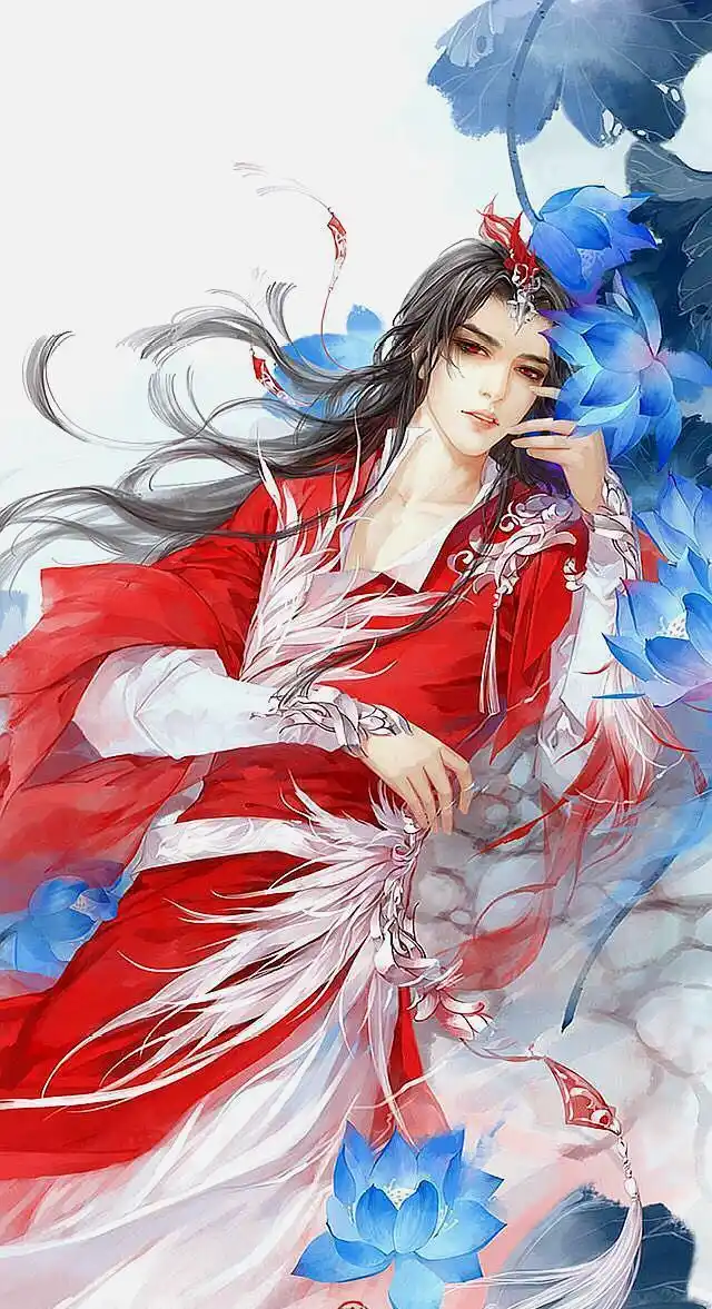 人物绘画,古风男神插画图集,正如陌上人如玉,公子世无双