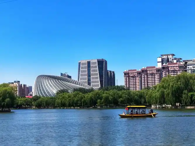 朝阳公园的美景