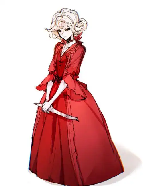 涂鸦 很久没画的原皮玛丽酱(乐.