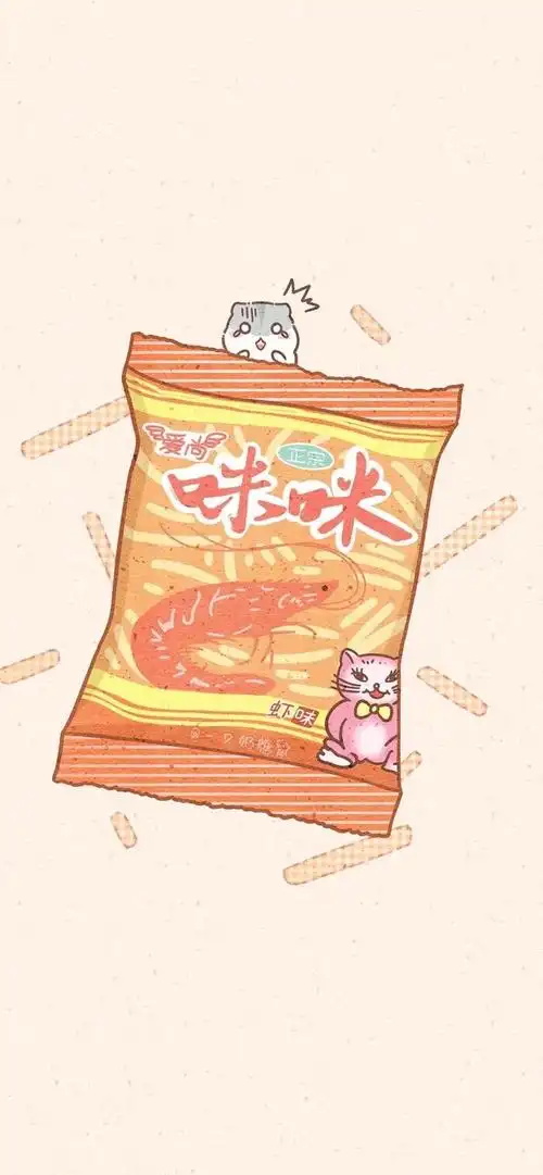 零食卡通壁纸