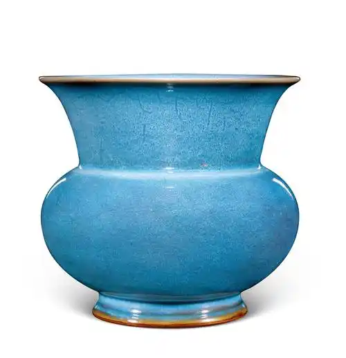 中国嘉德拍卖征集 | 钧窑瓷器:紫翠交融,灿若云霞!_花盆_釉色_藏品