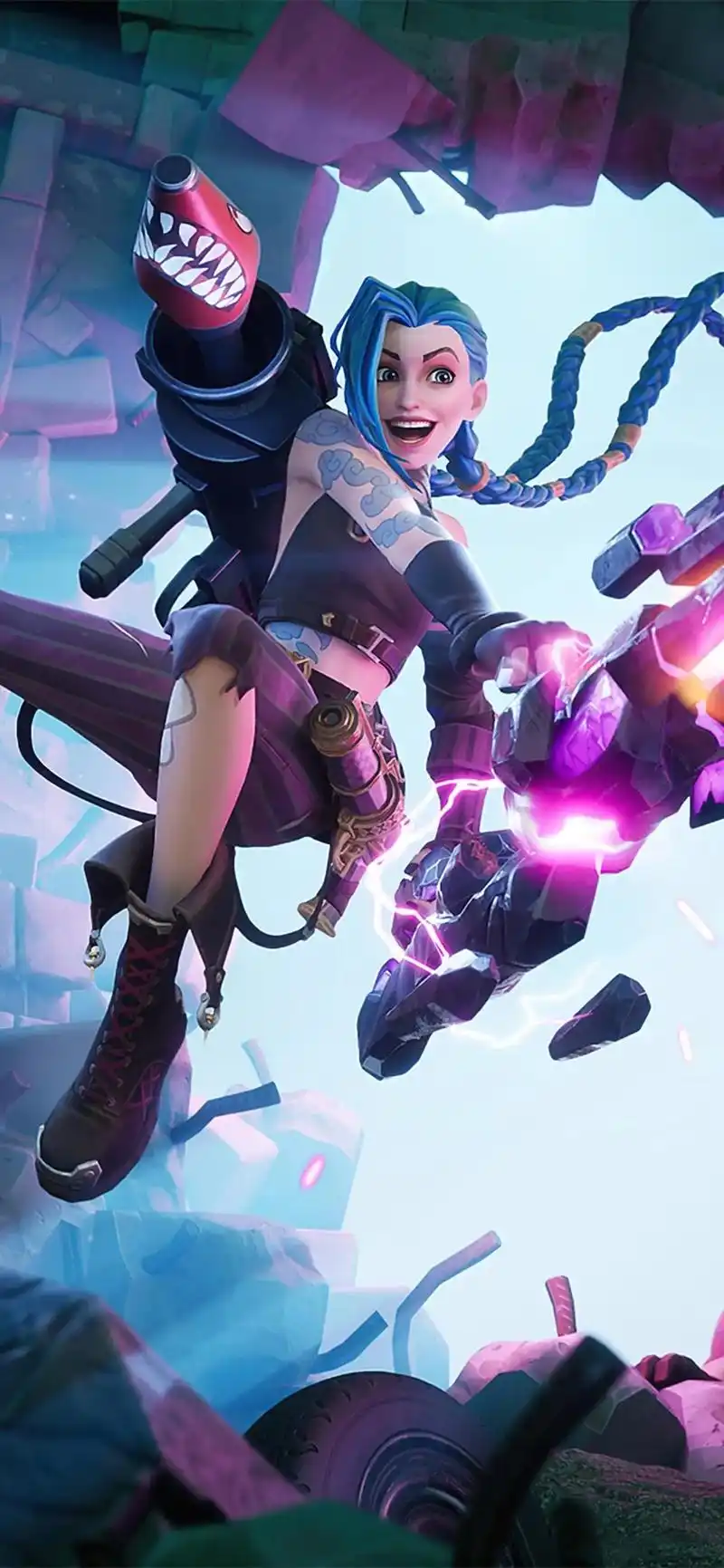 金克丝高清壁纸#金克丝 #手机壁纸 #英雄联盟 - 抖音