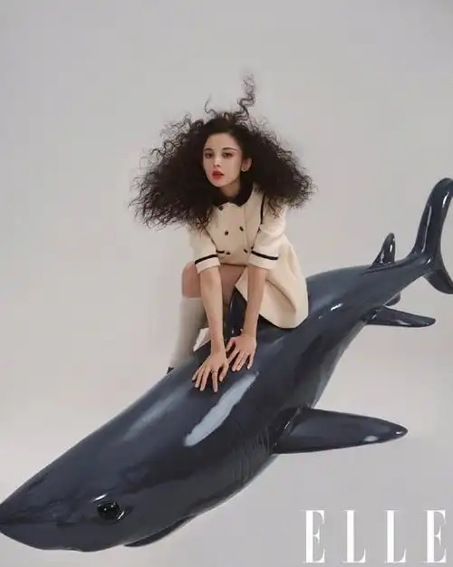 古力娜扎最新杂志封面,爆炸头发型成亮点,全靠颜值撑-发簪网