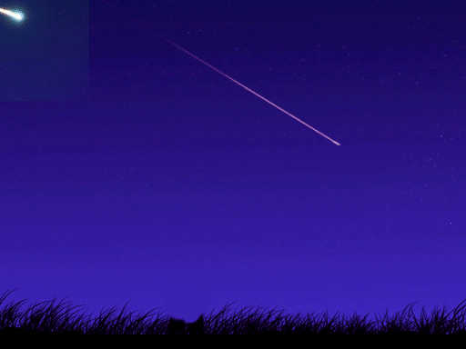 7月28日,水瓶座流星雨,1小时内将有10个左右星星