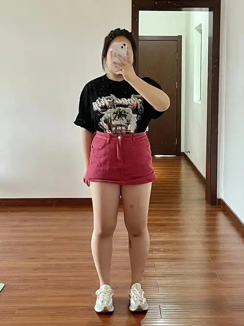 155高125斤家人们这身太绝了吧