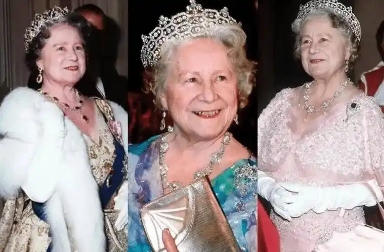 伊丽莎白·鲍斯-莱昂王太后她丈夫的官方传记作家将她比作"一大捧棉花