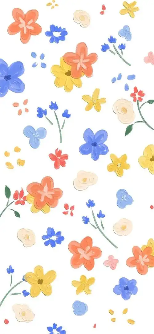 春意满满的碎花壁纸 96