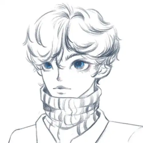 小头像练习|线稿