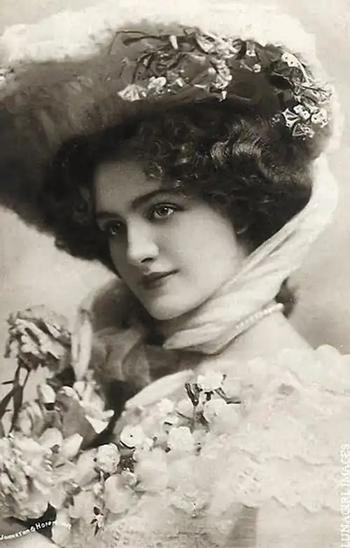 爱德华时代的音乐剧演员莉莉艾尔西(lily elsie,1885-1962).