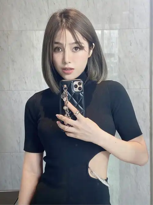 圆脸也可以hold住的短发发型