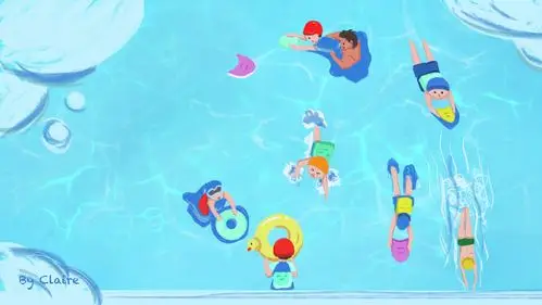 夏日系列之"大家快来游泳啊!