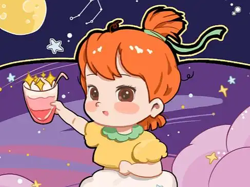 原创插画 · 星球少女