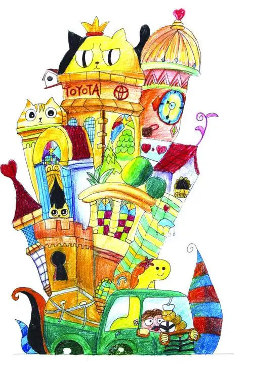 易道教育第三届全国儿童绘画大赛创意奖特等奖作品展