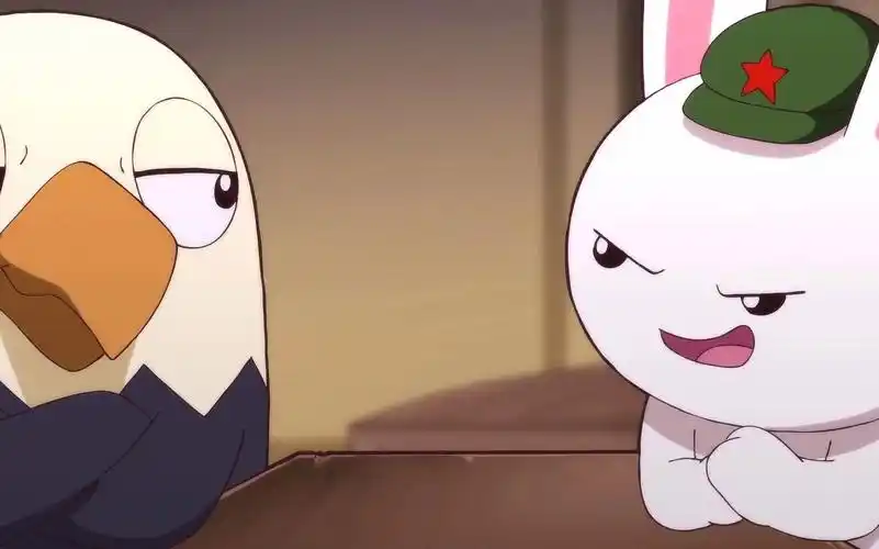 《那兔》那年,鹰酱对兔子也算是真爱了.