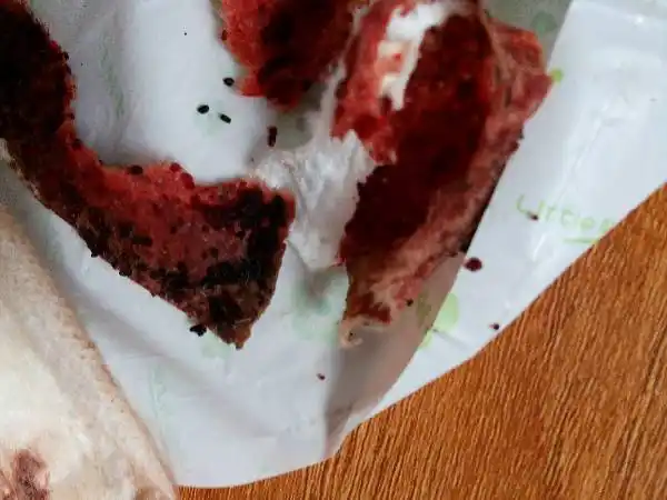 为什么我撕开卫生巾我来的例假是这样的