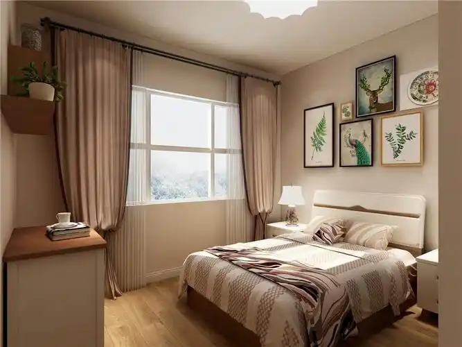 三室一厅装修现代简约风格,质感高又温馨