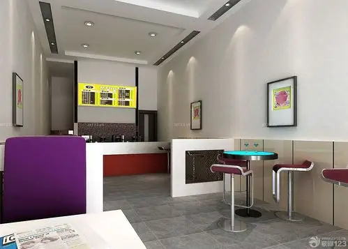 最新80平米办公室原木地板装修效果图