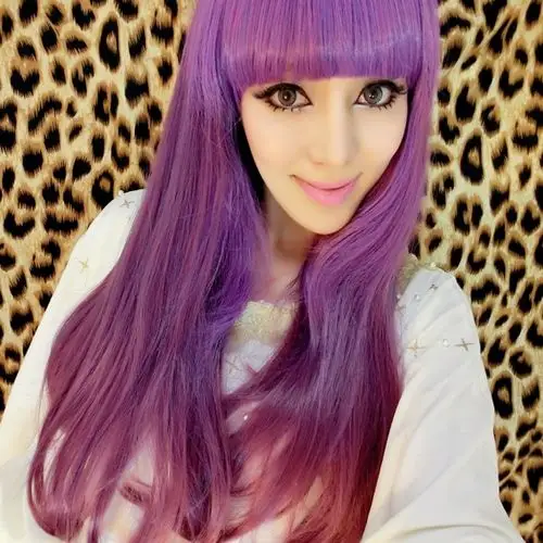 男人漂紫罗兰头发好看还是白色好看?