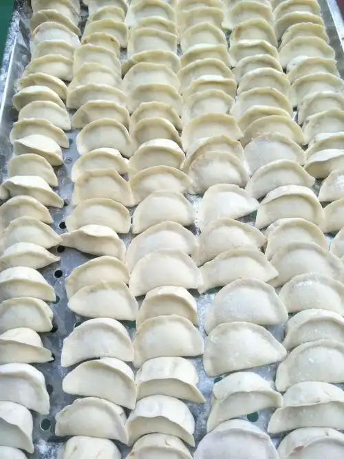 营养的手工水饺,跨世纪亲爱的家长朋友们抽出宝贵的时间来园包饺子