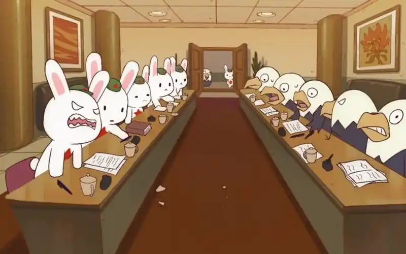 那兔名场面【三】兔子和鹰酱进行了坦率的交流_哔哩哔哩_bilibili