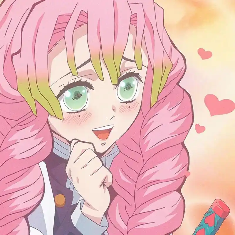 粉嫩蜜璃头像 │ 鬼灭之刃 「自截自调」 蜜璃控在哪里