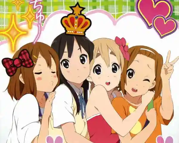 姐妹四人动漫图